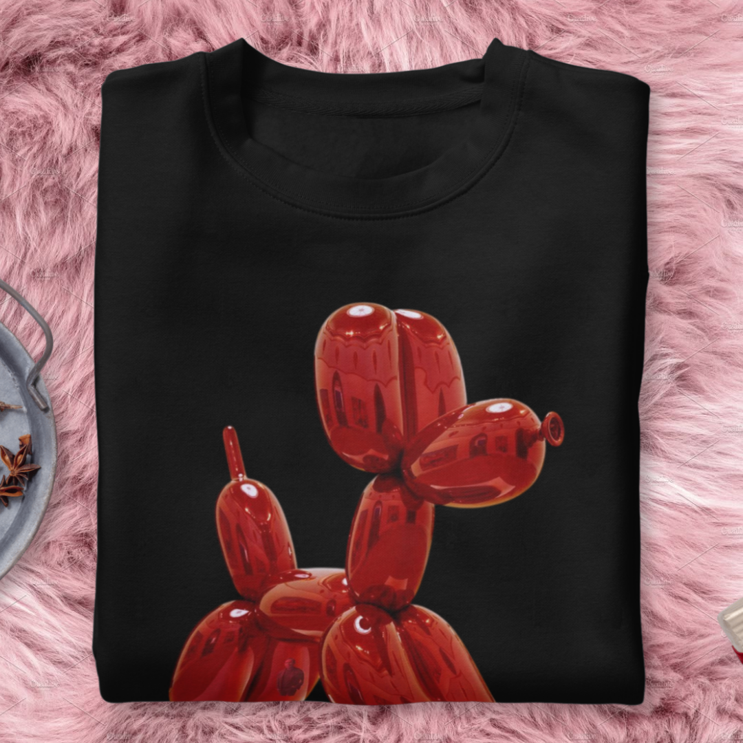 Playera perrito globo