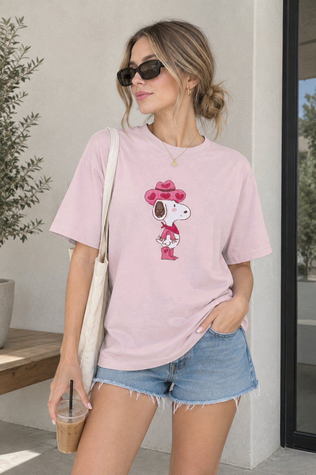 Playera vaquerita