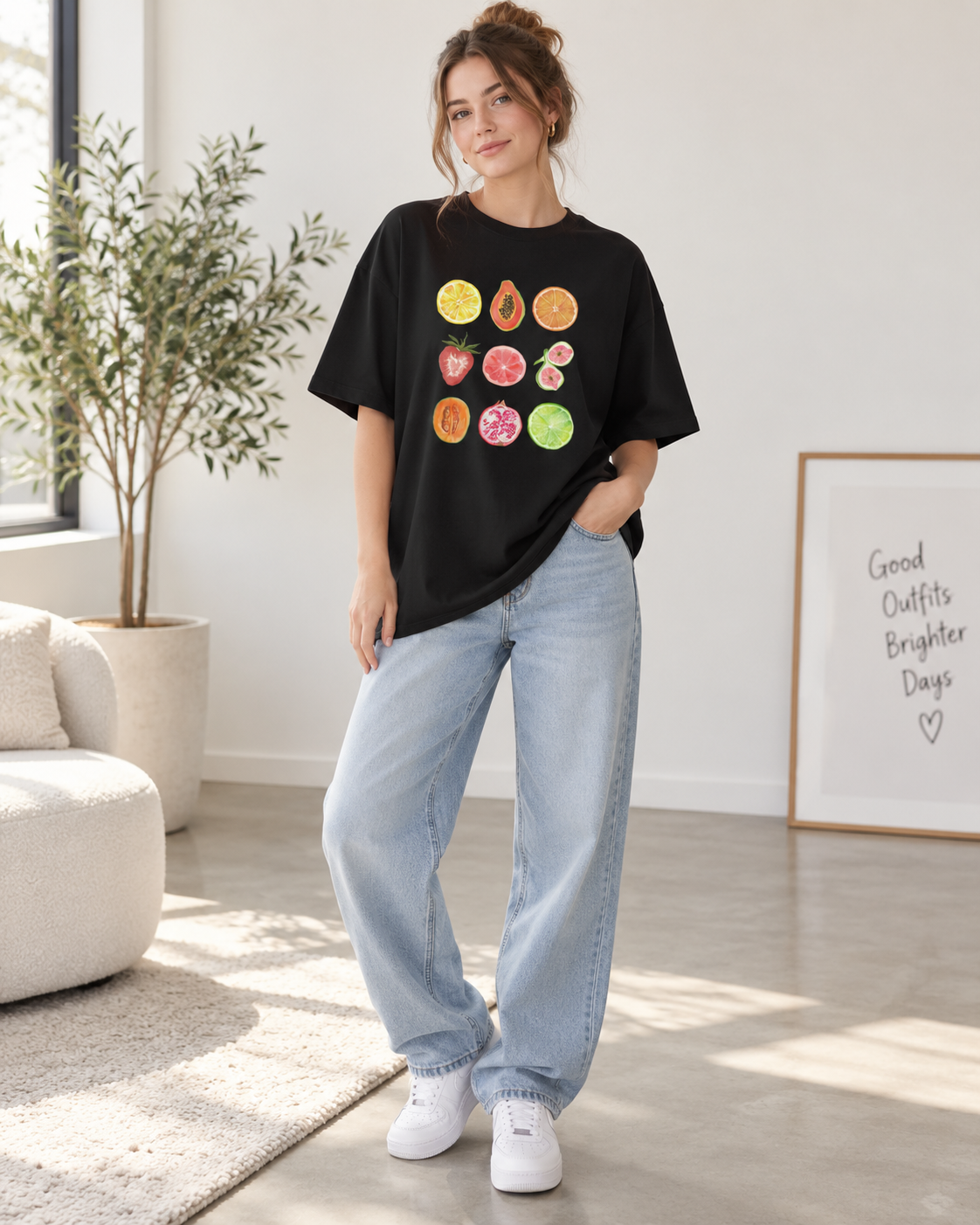 Playera frutitas