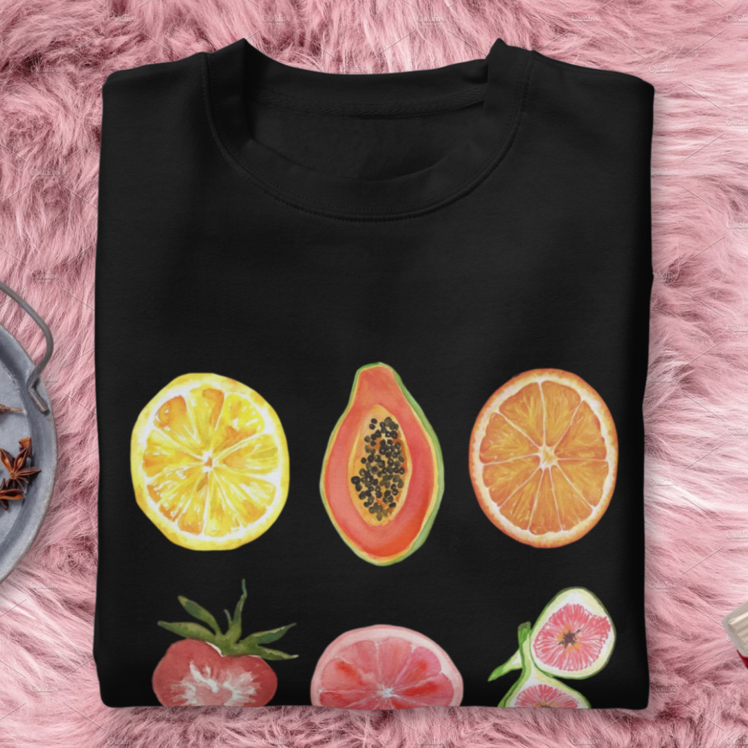 Playera frutitas