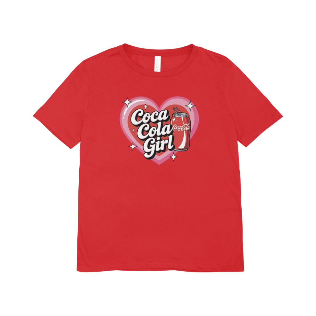 Playera coca cola girl
