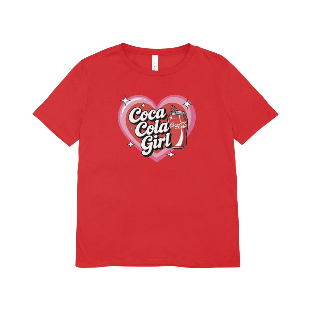 Playera coca cola girl