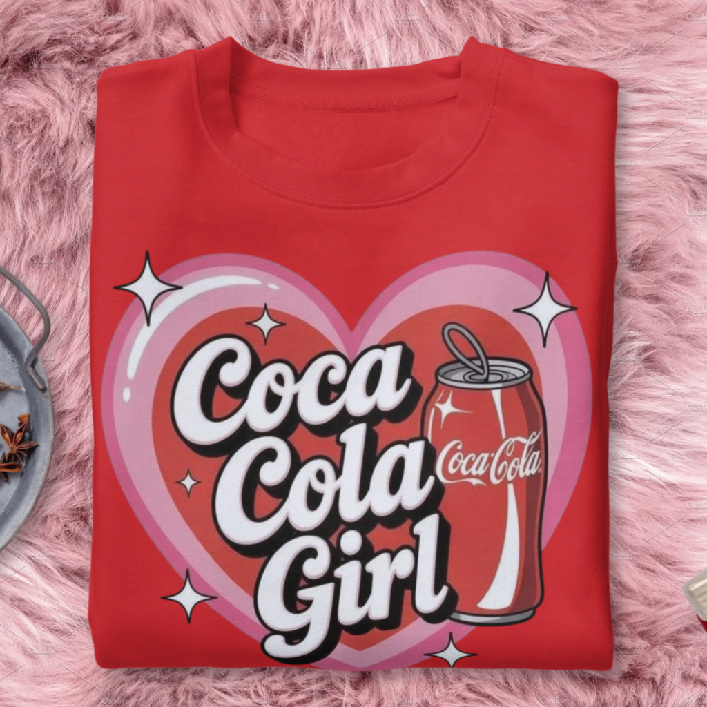 Playera coca cola girl